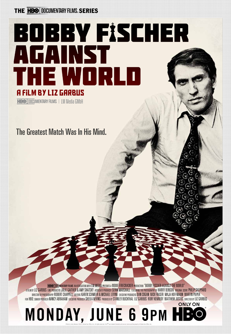 BOBBY FISCHER CONTRA O MUNDO, Bobby Fischer foi o maior enxadrista da sua  época. O documentário analisa a conturbada vida do jogador, da infância  problemática ao estrelato como